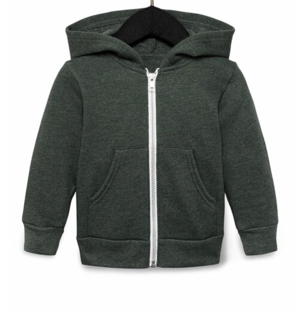 Toddler Full-Zip Hooded Sweatshirt