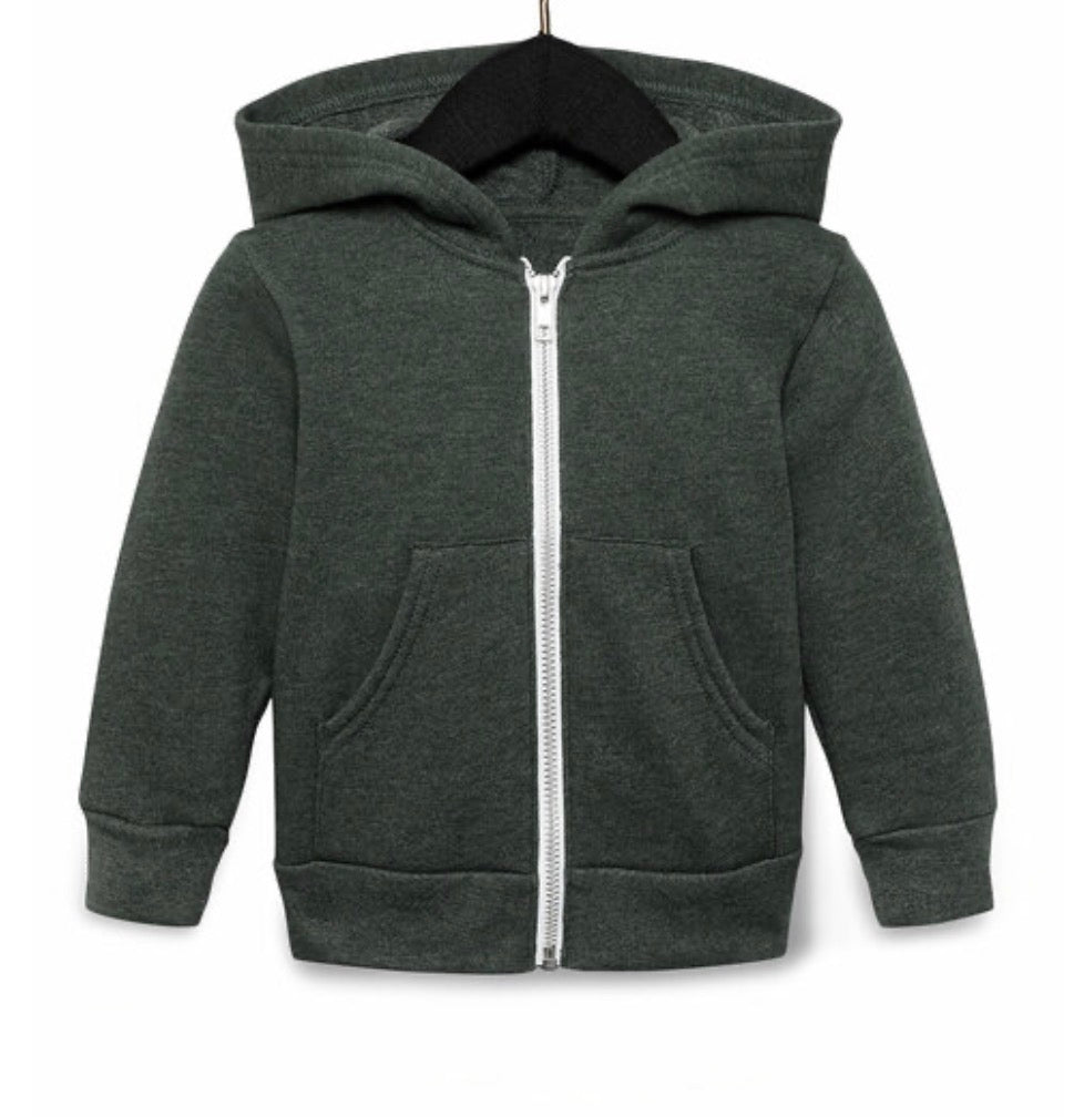 Toddler Full-Zip Hooded Sweatshirt