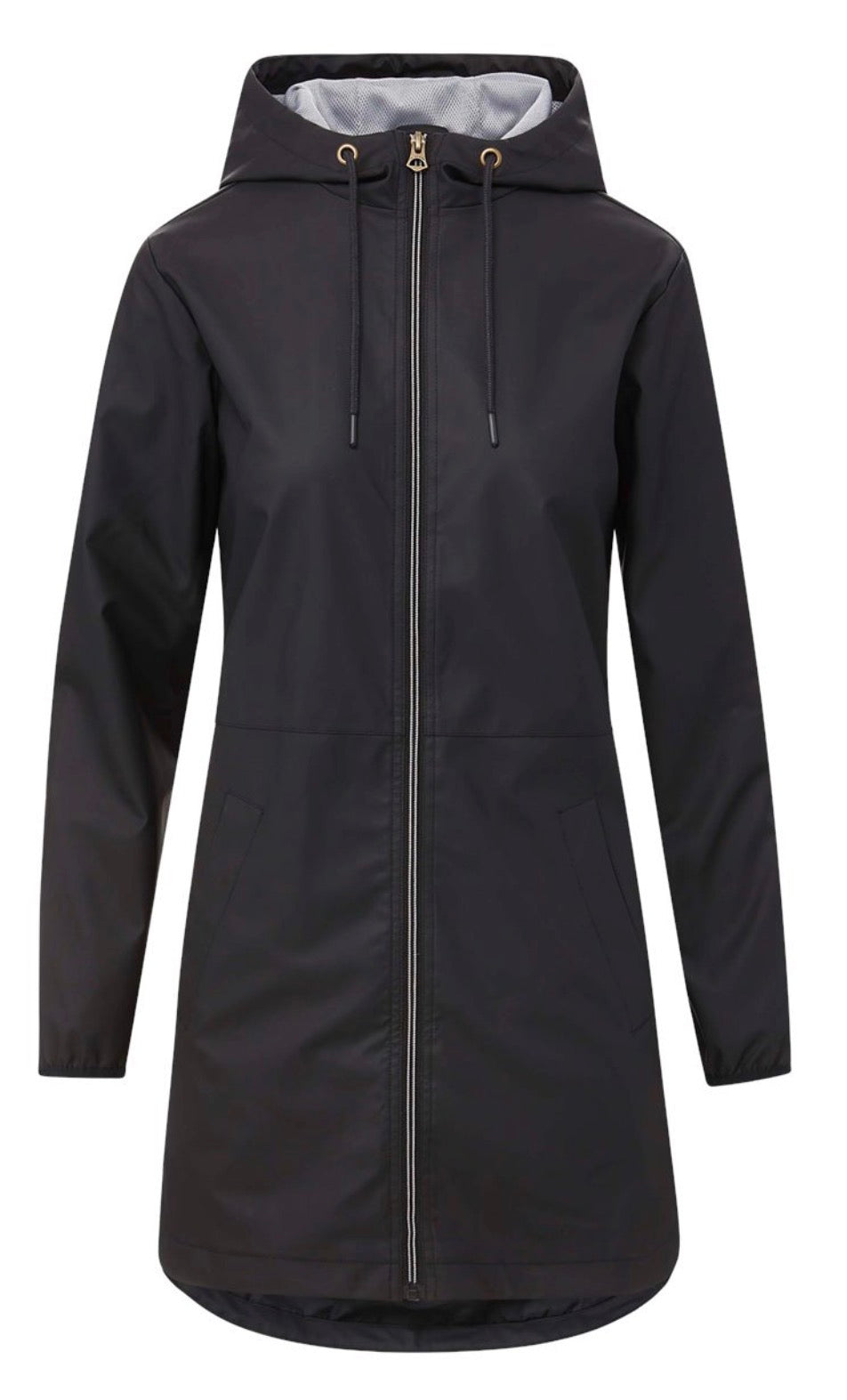 Women's Vintage Hooded Rain Jacket