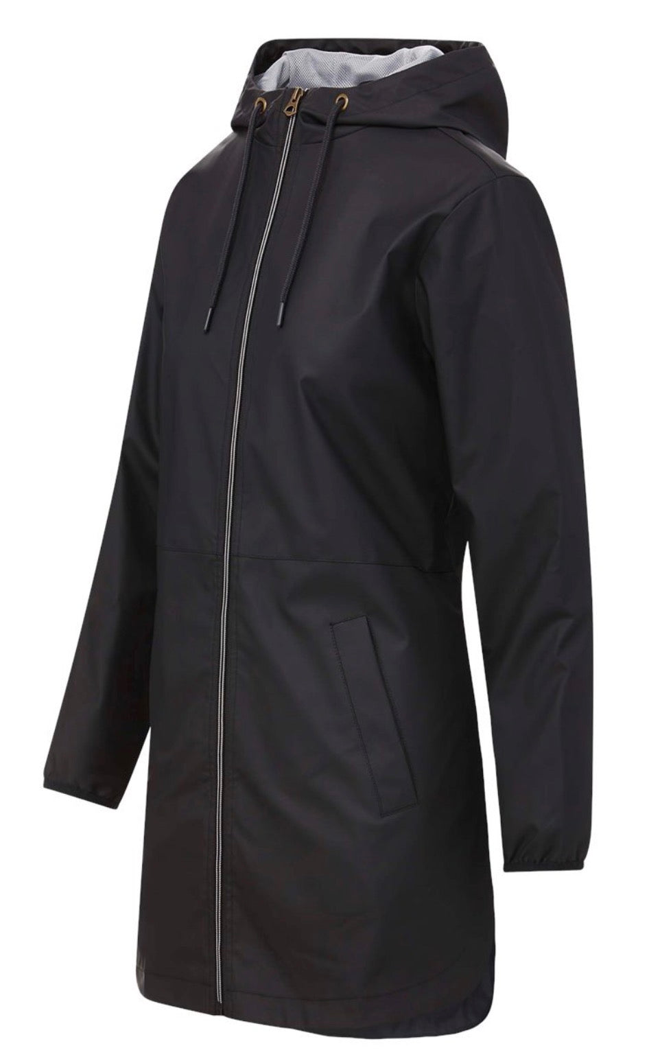 Women's Vintage Hooded Rain Jacket