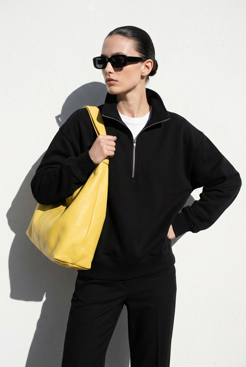 Unisex Quarter-Zip Tech Fleece Pullover