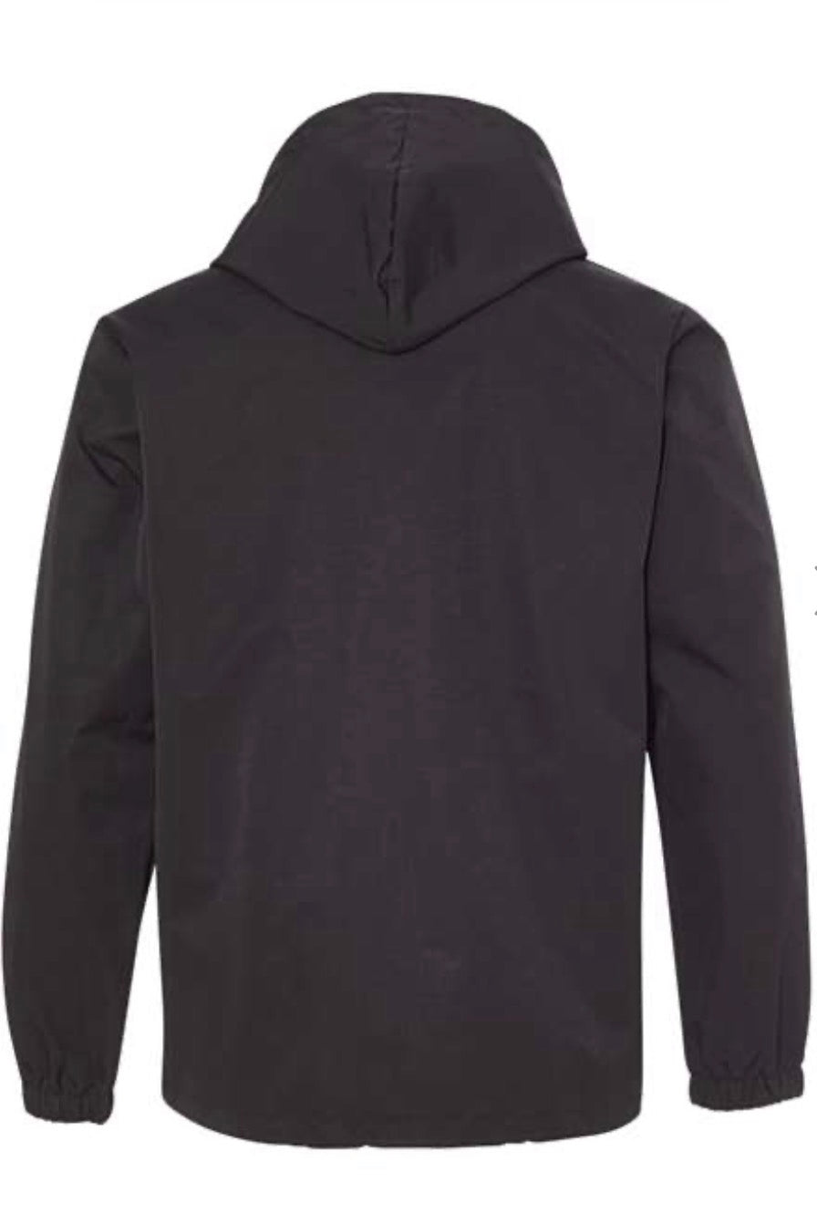 Men's Water-Resistant Hooded Windbreaker