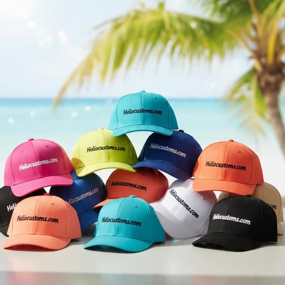 Helio customs Brushed Twill Sandwich Cap