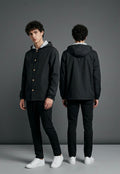 Men's Water-Resistant Hooded Windbreaker