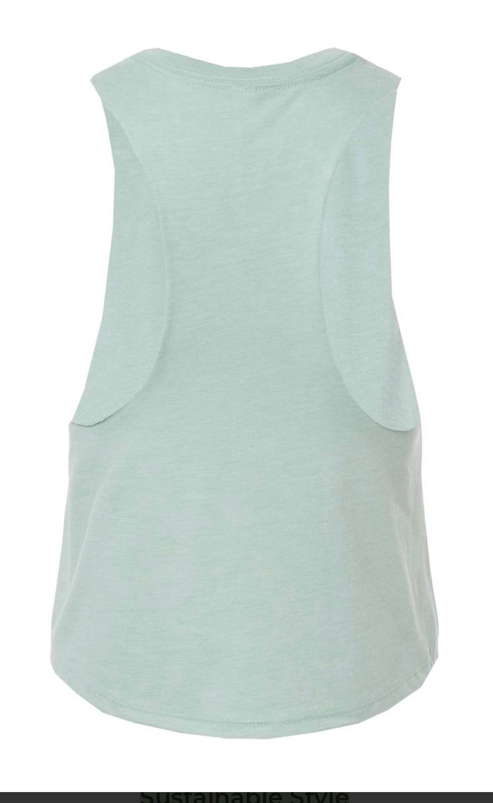 Women's Racerback Crop Tank
